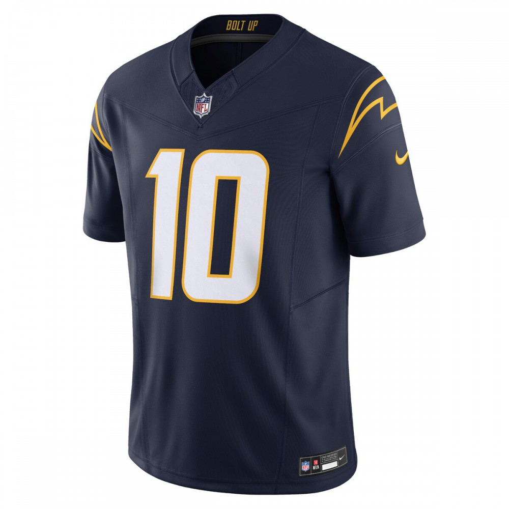 Justin Herbert Los Angeles Chargers Nike Vapor F.U.S.E. Limited Alternate 1 Jersey - Navy-GridironStore